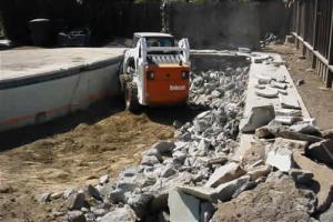 our San Bruno swimming pool removal techs are demolition and excavation experts